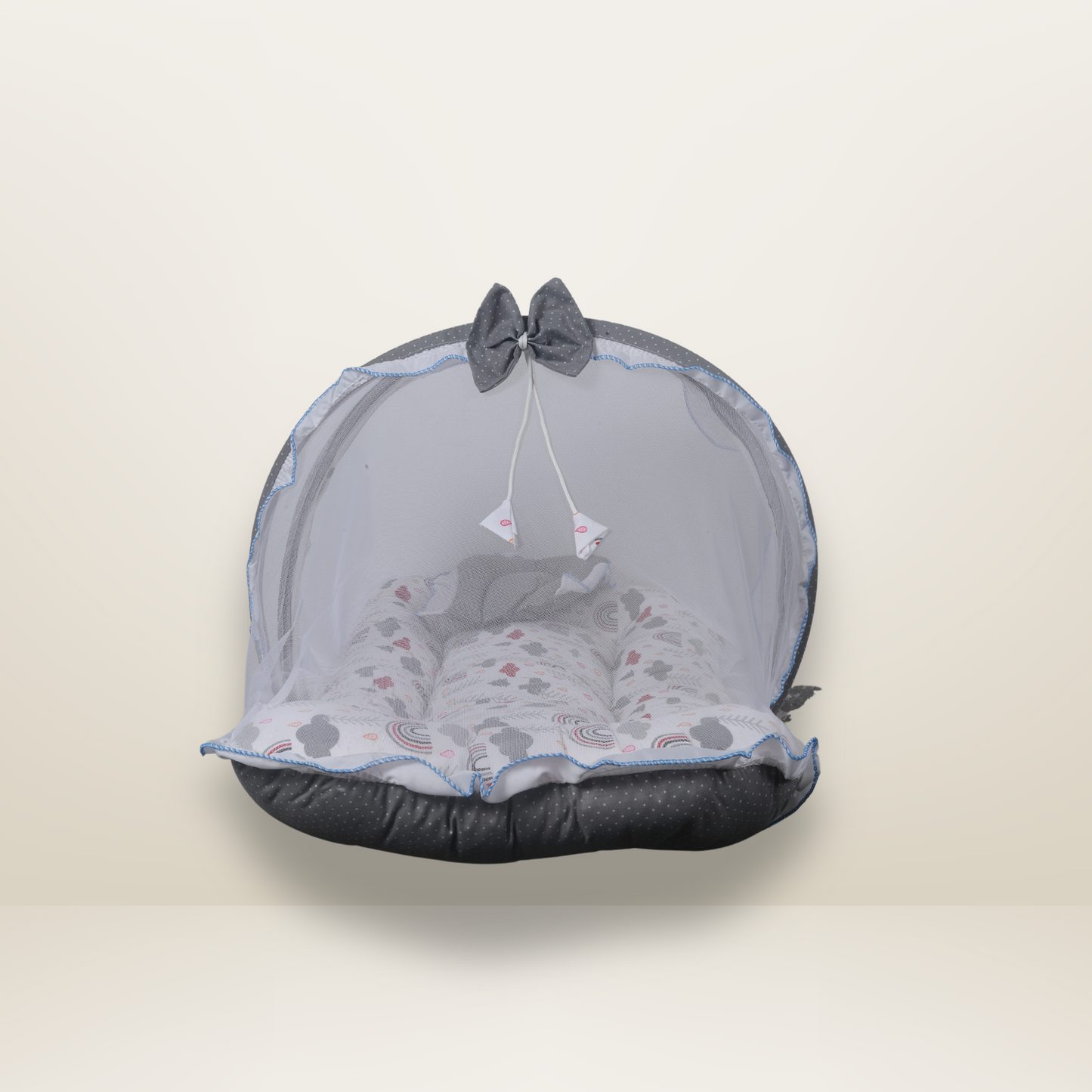 GB Dreamy Net Bed | (0-6 Months) | Gray