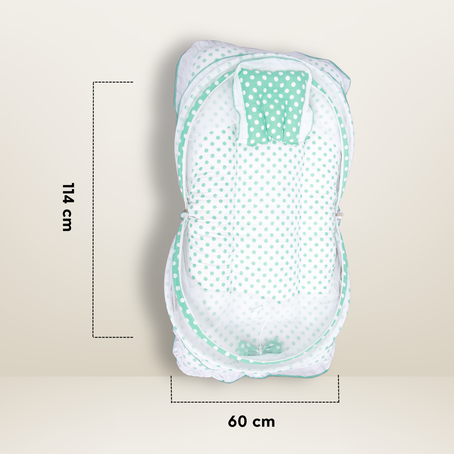 GB Dreamy Net Bed | (6-12 Months) | Green