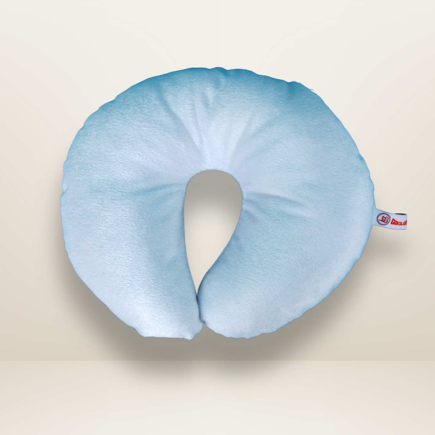 GB Plush Baby Pillow | White
