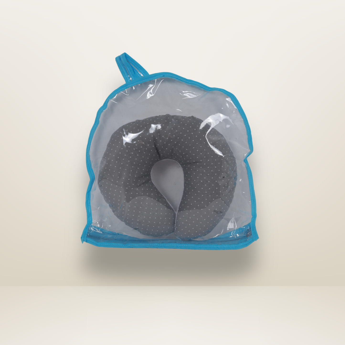 GB Plush Baby Pillow | Gray