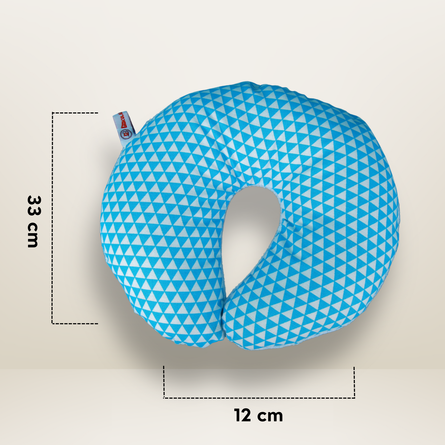 GB Plush Baby Pillow | Sky Blue