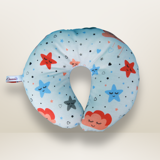 GB Plush Baby Pillow | White