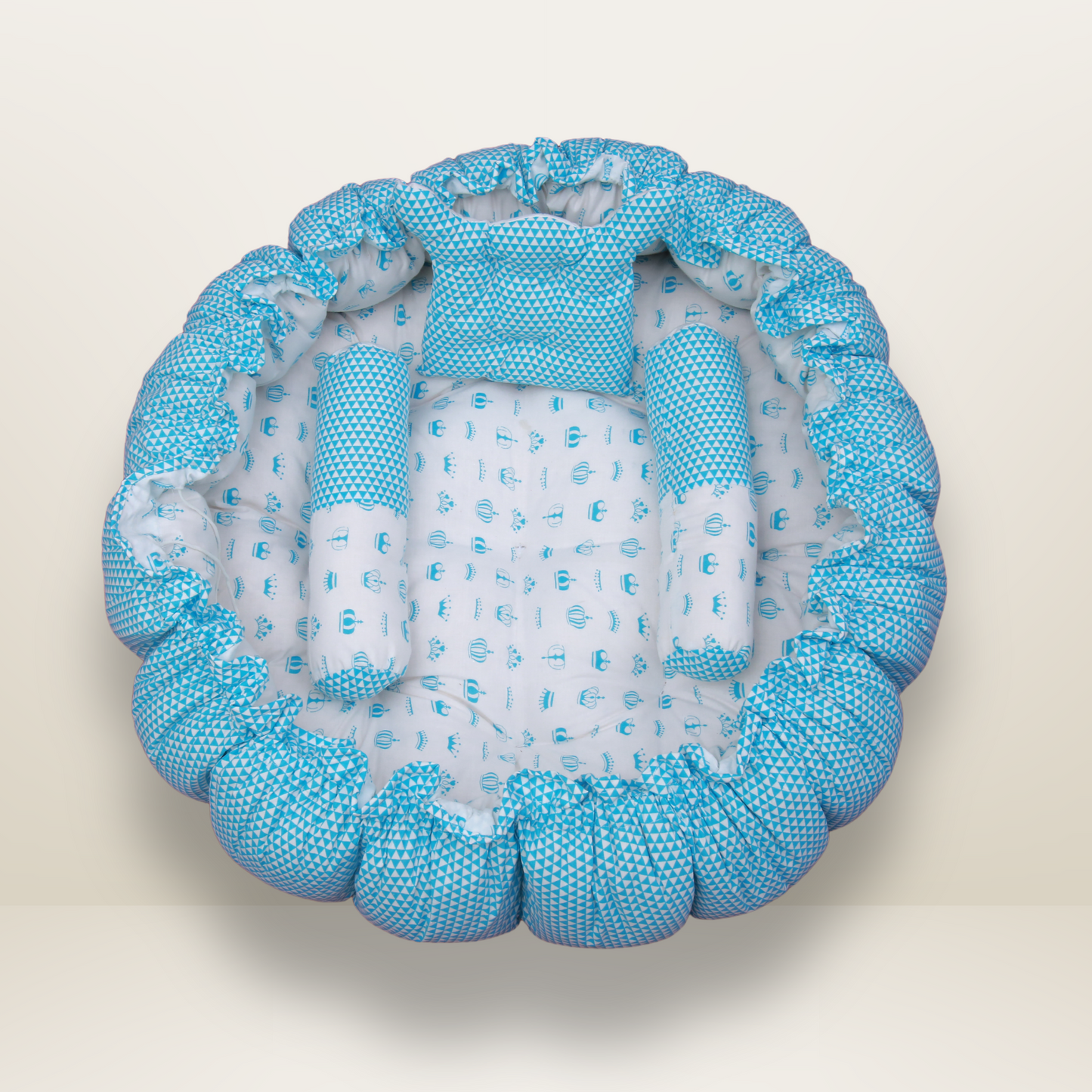 GB Pose Nest  Bed | Sky Blue
