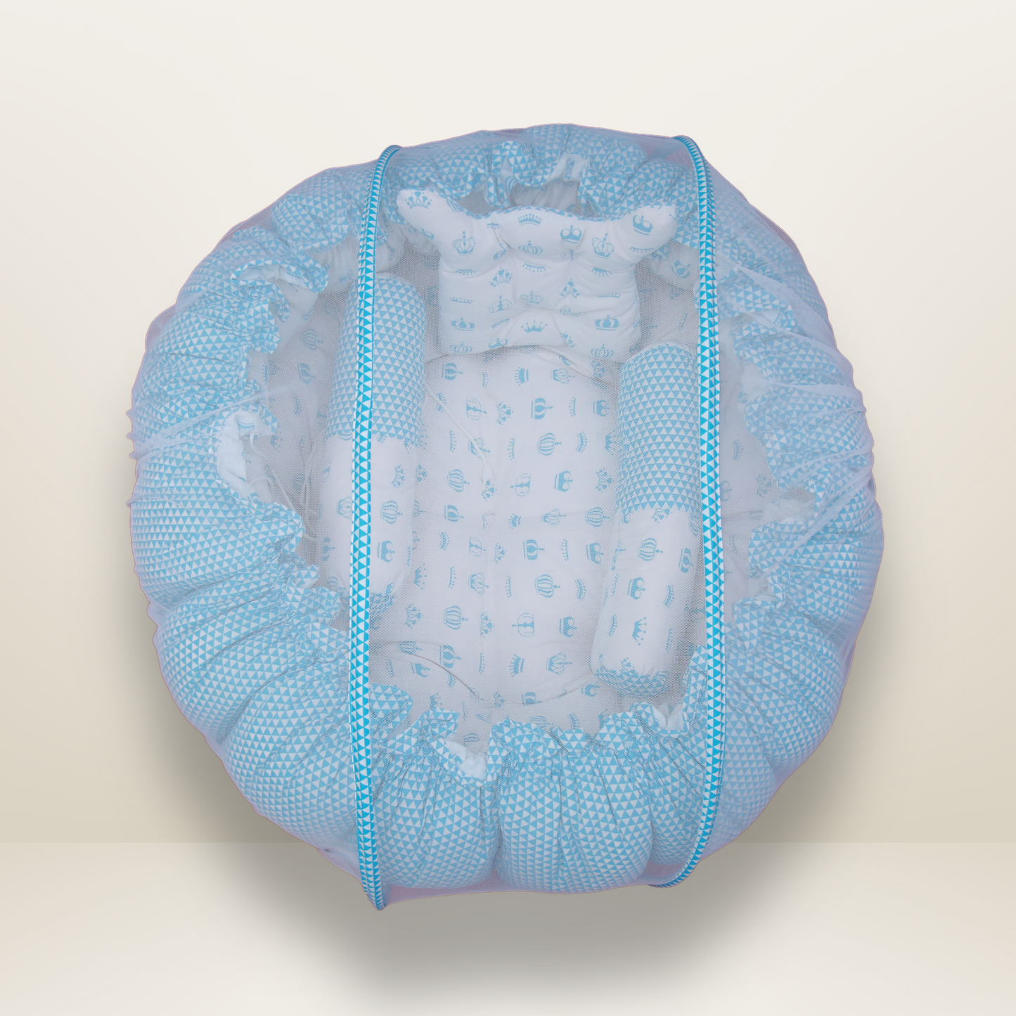 GB Pose Nest  Bed | Sky Blue