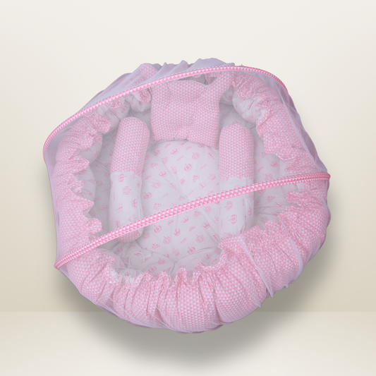 GB Pose Nest  Bed | Pink