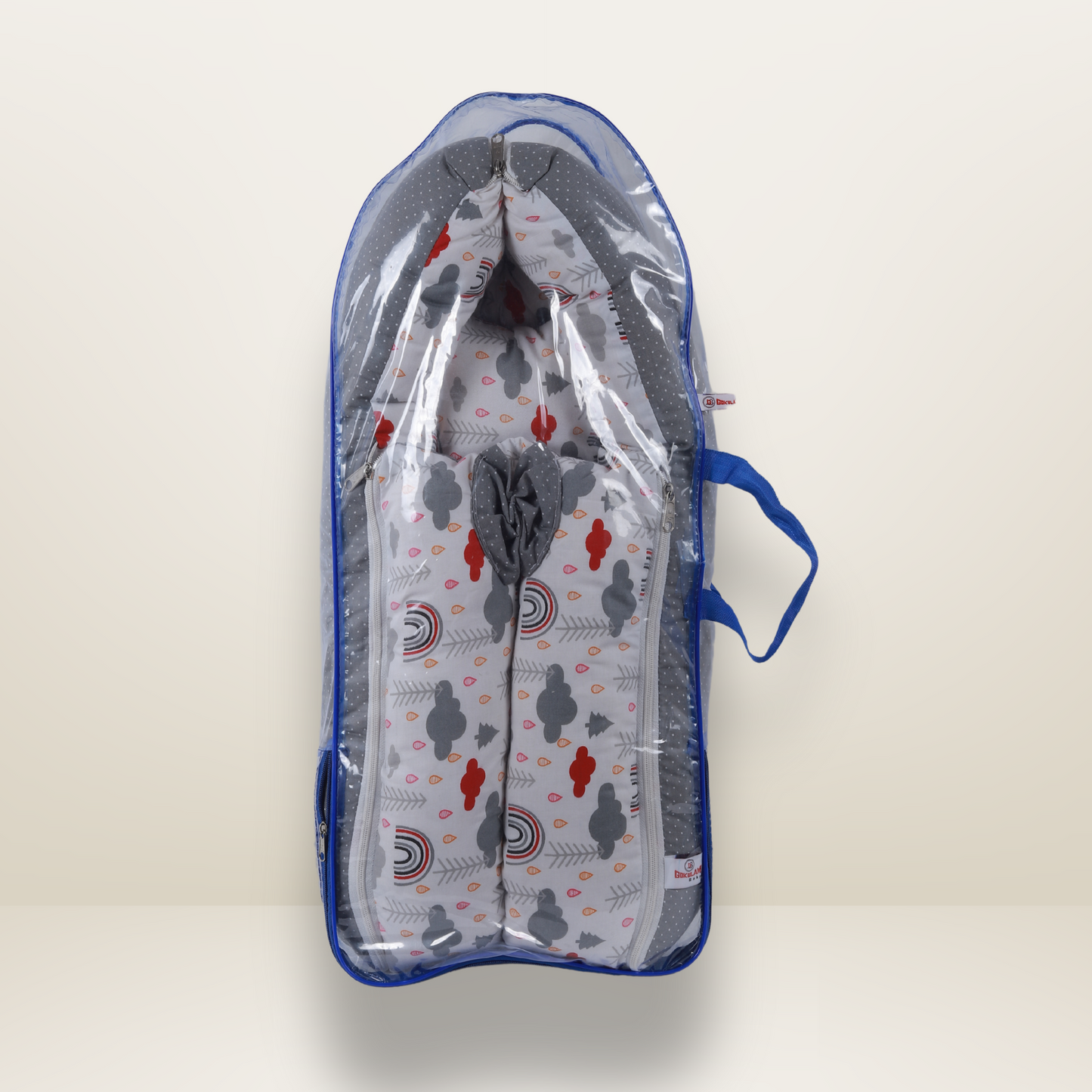 GB Swaddle Bed | (0-6 Months) | Gray