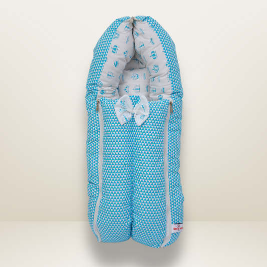 GB Swaddle Bed | (6-12 Months) | Sky Blue
