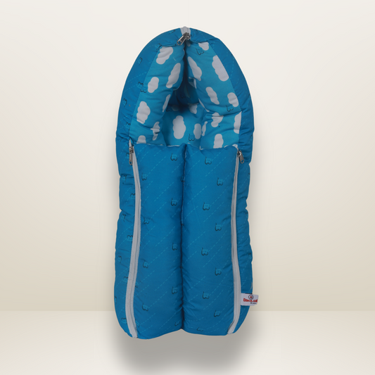 GB Swaddle Bed | (0-6 Months) | Navy Blue