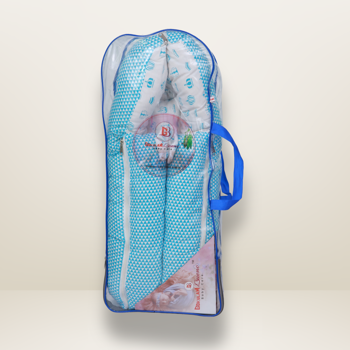 GB Swaddle Bed | (6-12 Months) | Sky Blue