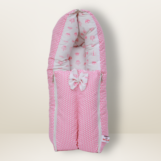 GB Swaddle Bed | (0-6 Months) | Pink