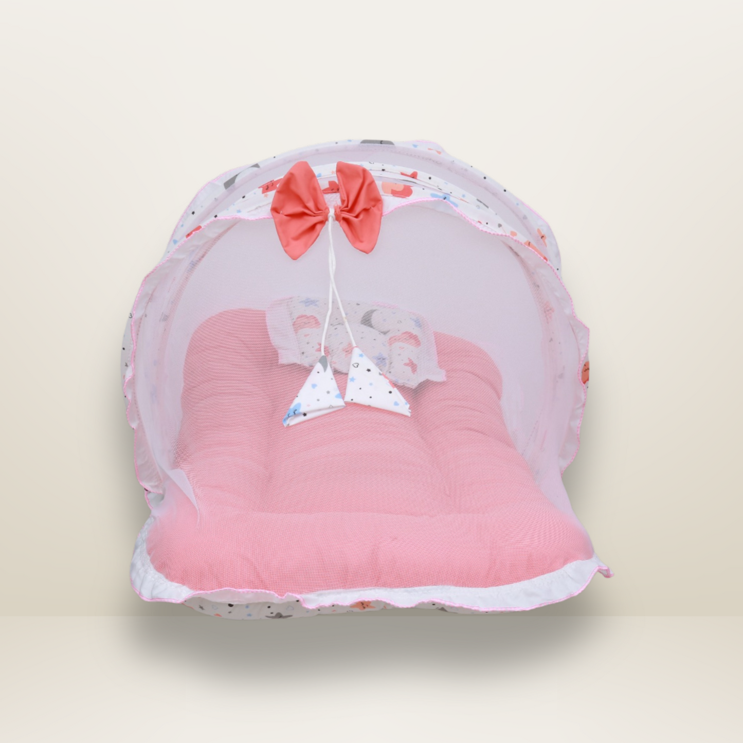 GB Dreamy Net Bed | (0-6 Months) | Red