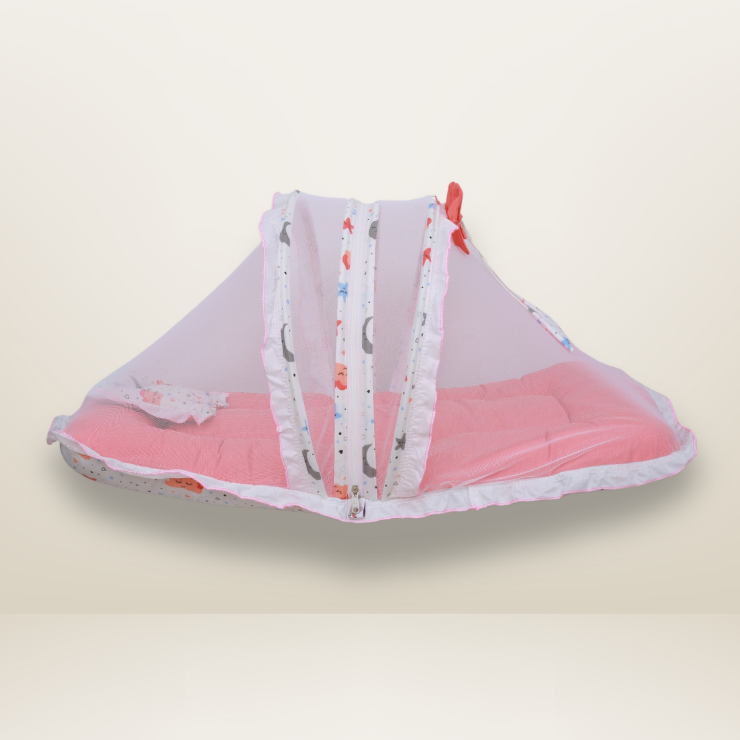 GB Dreamy Net Bed | (0-6 Months) | Red