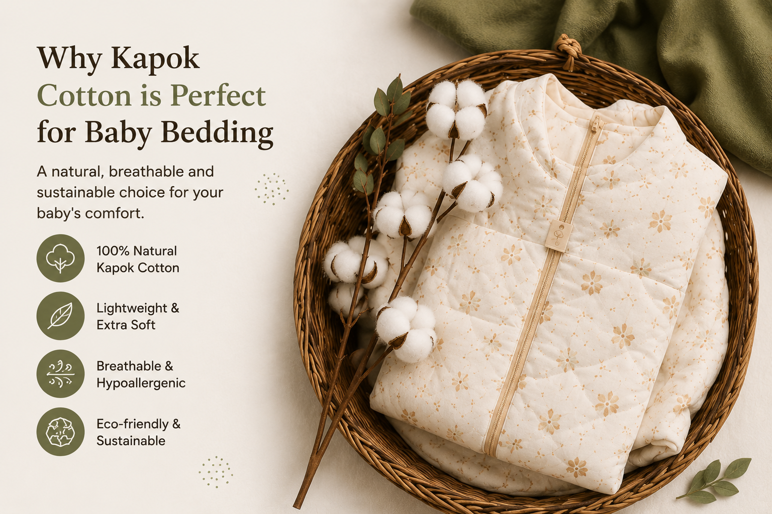Benefits of Kapok Cotton for Babies