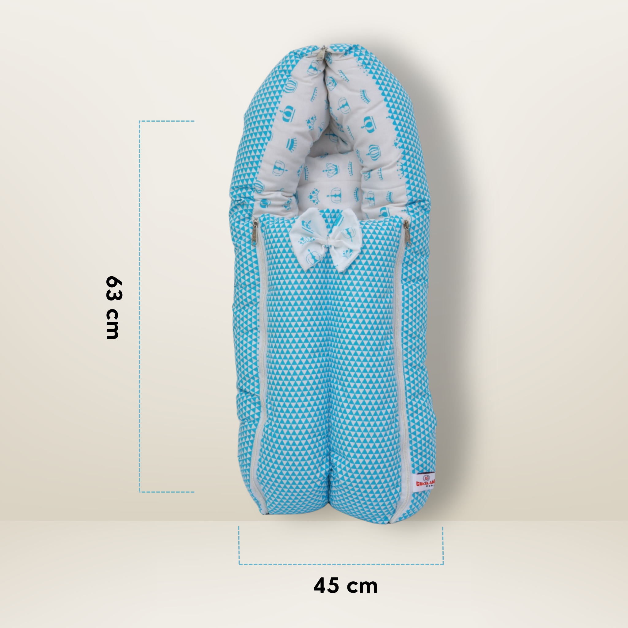 Bundle 1 | Sky Blue |  GB Comfy Net Bed and GB Swaddle Bed
