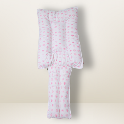 Bundle 4 | Pink | GB Swaddle Bed,GB Comfy Net Bed,GB Baby Organizer and GB Feeding Cushion
