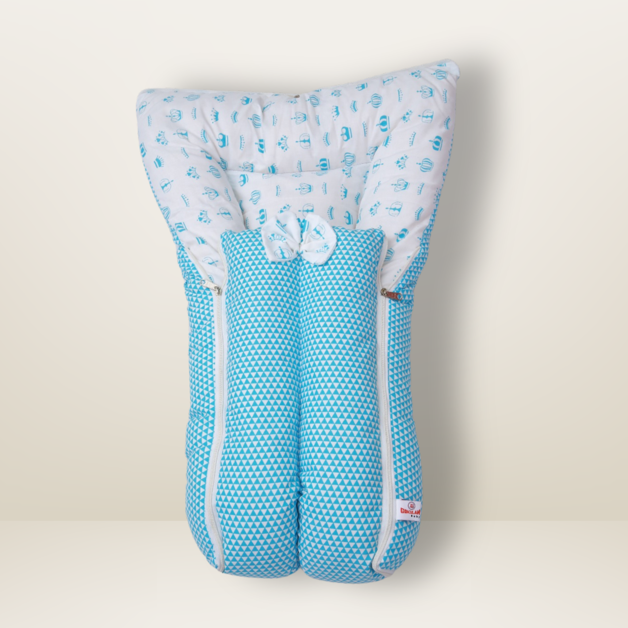 Bundle 1 | Sky Blue |  GB Comfy Net Bed and GB Swaddle Bed