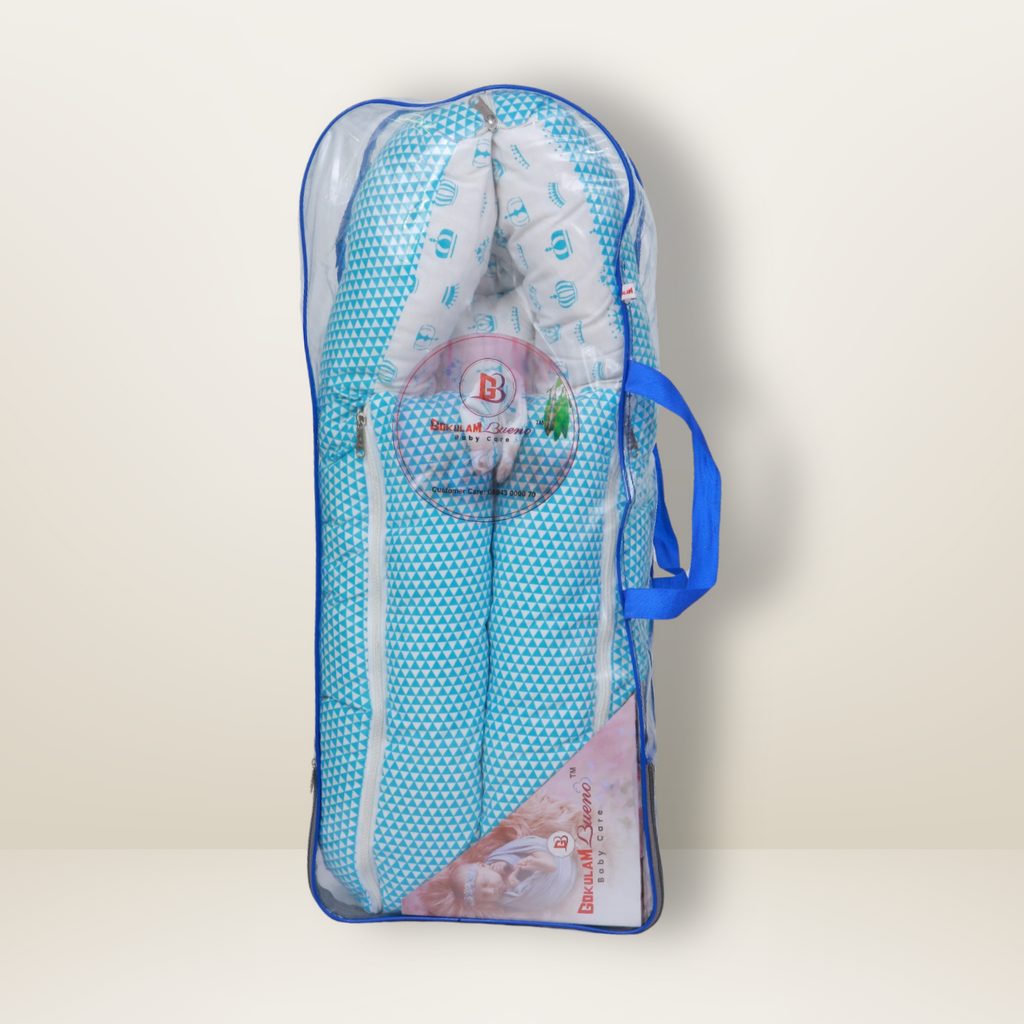 Bundle 1 | Sky Blue |  GB Comfy Net Bed and GB Swaddle Bed
