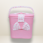 Bundle 4 | Pink | GB Swaddle Bed,GB Comfy Net Bed,GB Baby Organizer and GB Feeding Cushion