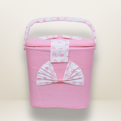 Bundle 4 | Pink | GB Swaddle Bed,GB Comfy Net Bed,GB Baby Organizer and GB Feeding Cushion