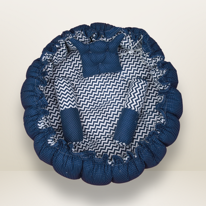 Bundle 6 | Blue | GB Swaddle Bed Luxe,GB Feeding Cushion,GB Dreamy Net Bed,GB Cocoon Bed Cradle,GB Pose Nest Bed and GB Baby Organizer