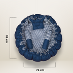 Bundle 6 | Blue | GB Swaddle Bed Luxe,GB Feeding Cushion,GB Dreamy Net Bed,GB Cocoon Bed Cradle,GB Pose Nest Bed and GB Baby Organizer