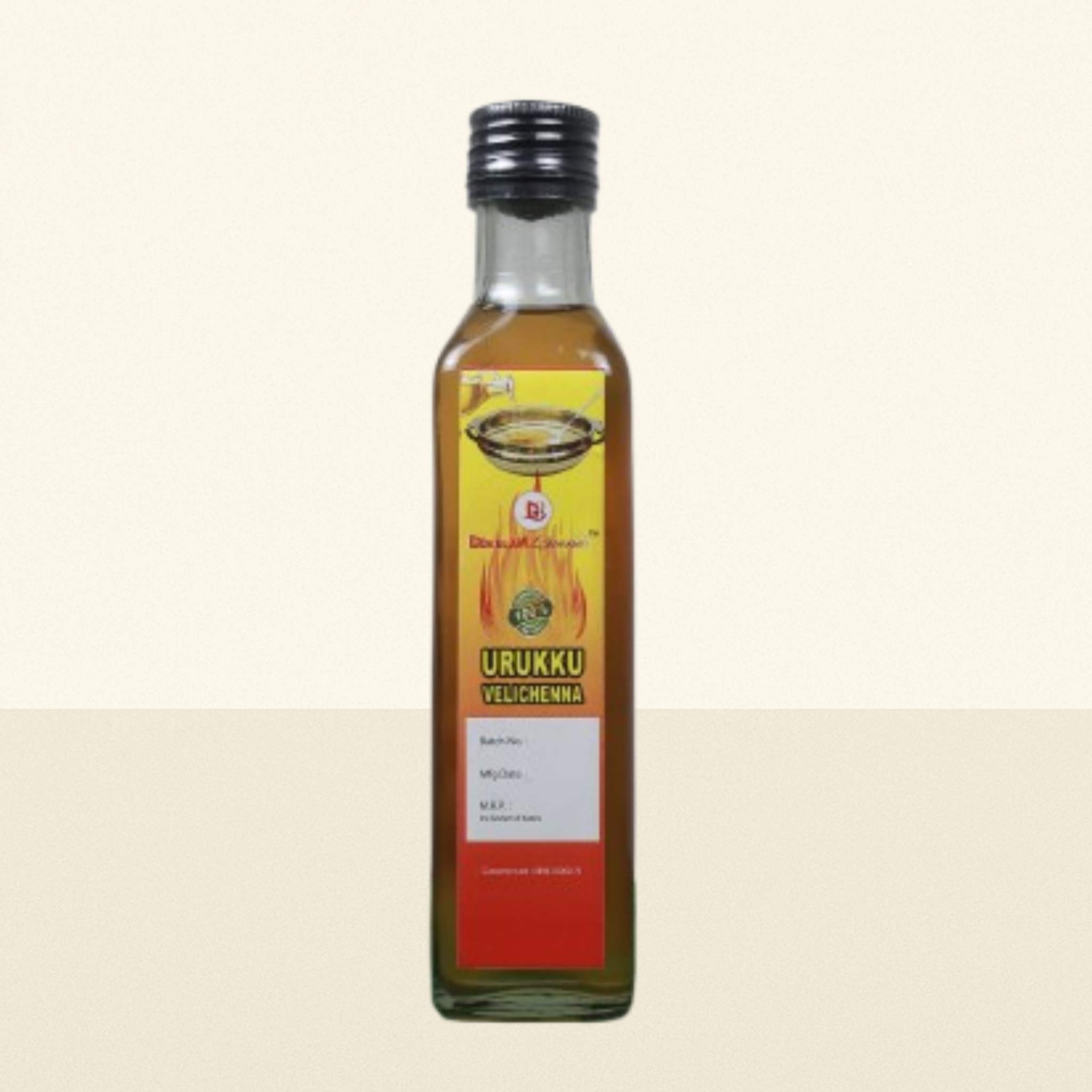 Virgin Coconut Oil Hot-pressed (Urukku Velichenna) 250 ML