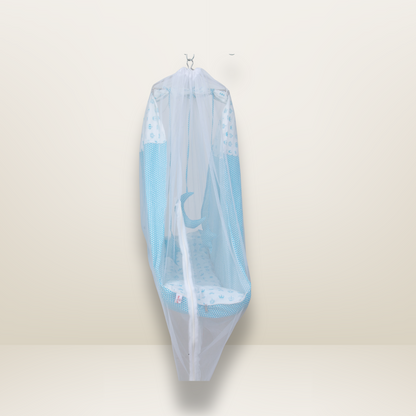 Bundle 3 | Sky Blue | GB Cocoon Bed Cradle,GB Comfy Net Bed and GB Swaddle Bed