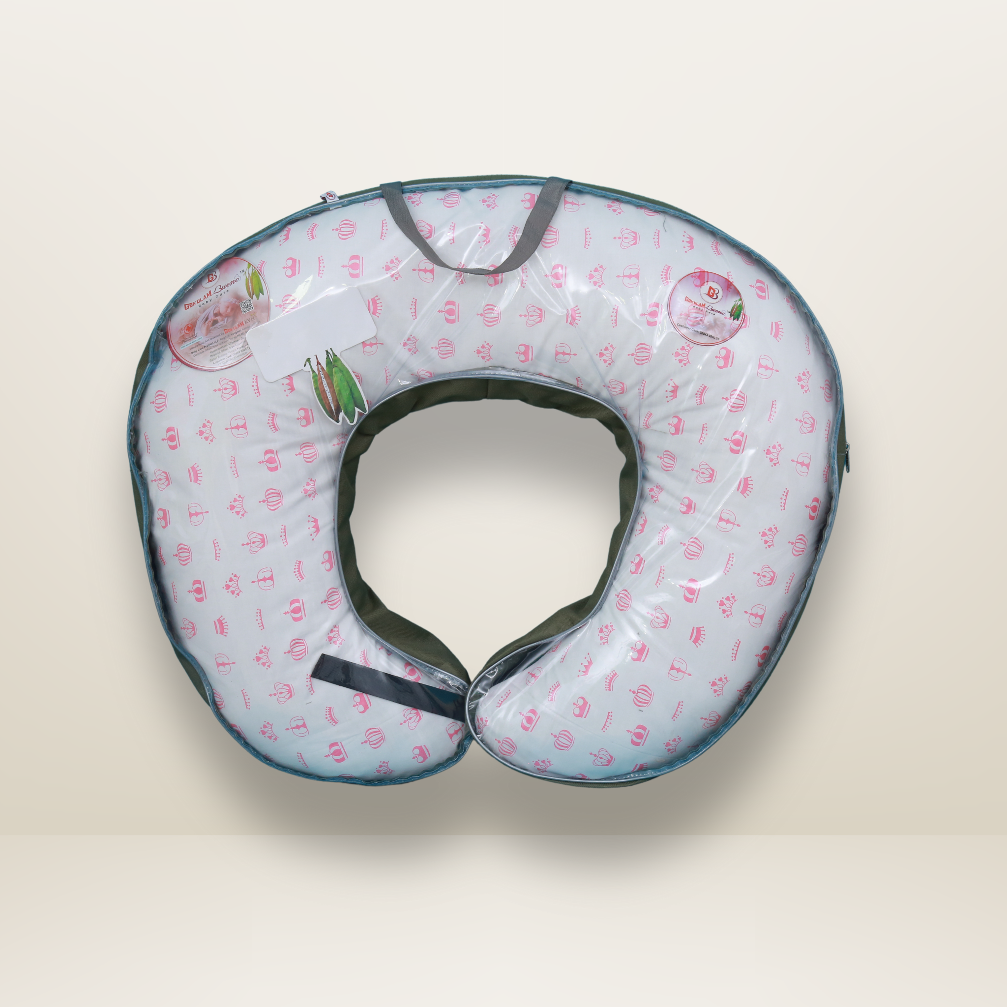 Bundle 4 | Pink | GB Swaddle Bed,GB Comfy Net Bed,GB Baby Organizer and GB Feeding Cushion