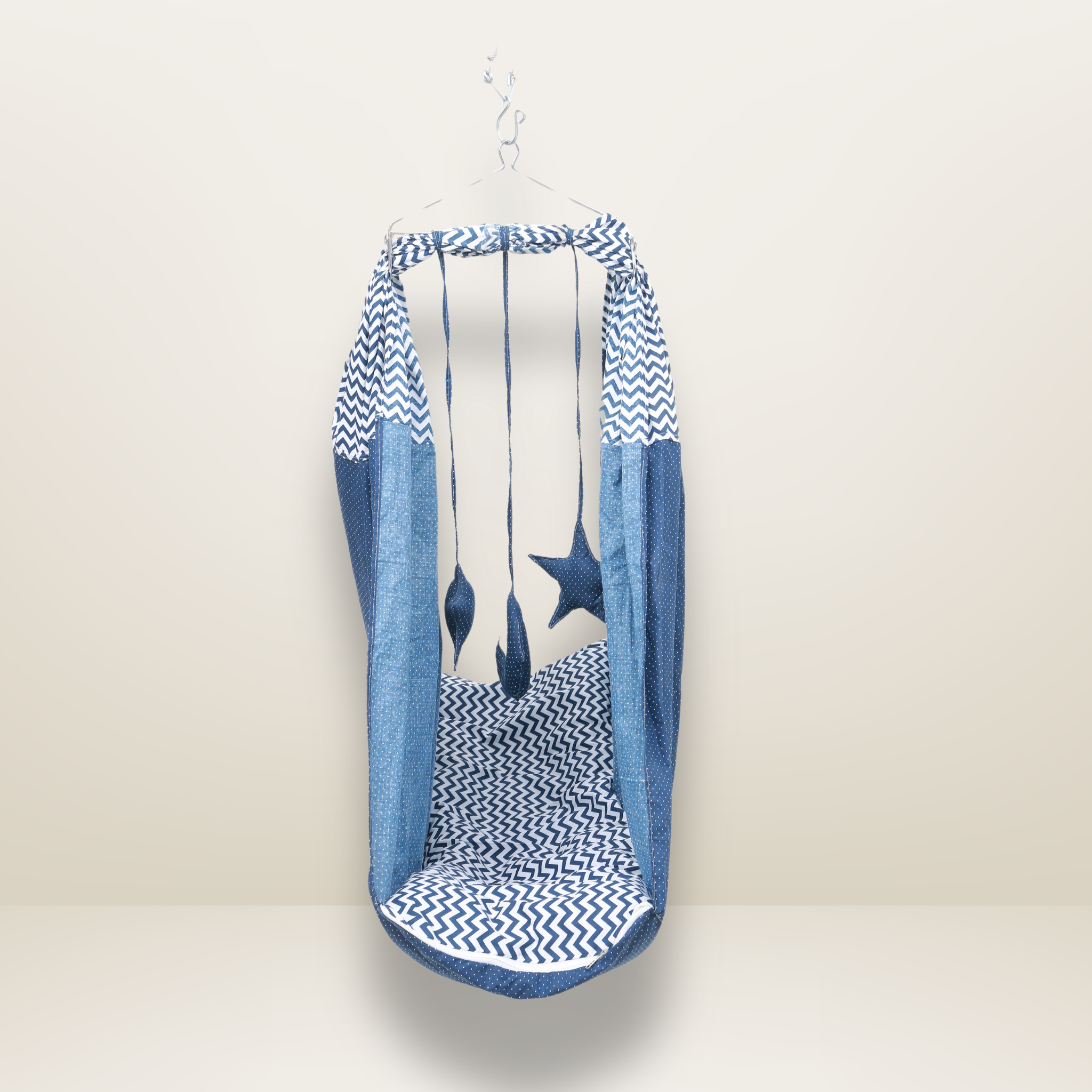 Bundle 5 | Blue | GB Swaddle Bed Luxe,GB Dreamy Net Bed, GB Cocoon Bed Cradle Set and GB Pose Nest Bed