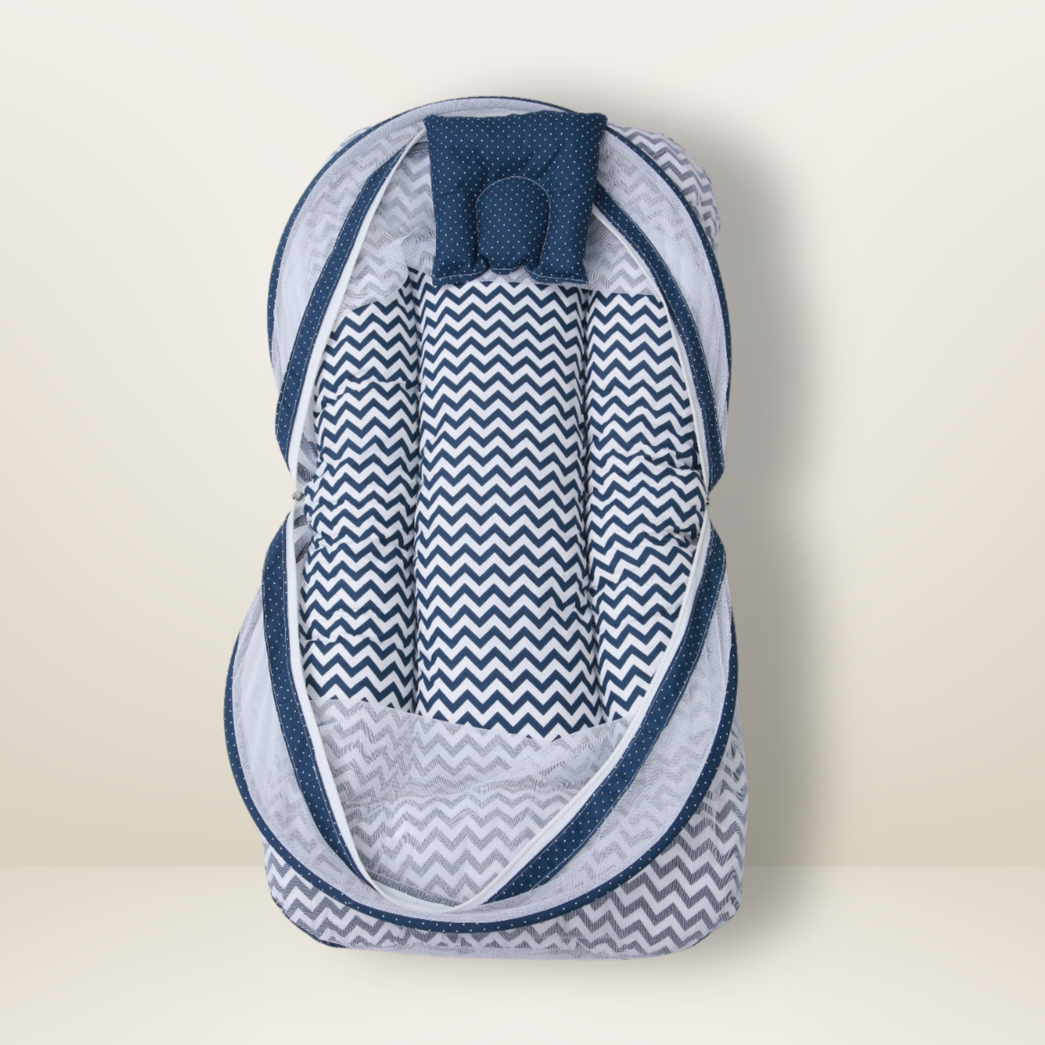 Bundle 1 |  Blue |  GB Comfy Net Bed and GB Swaddle Bed