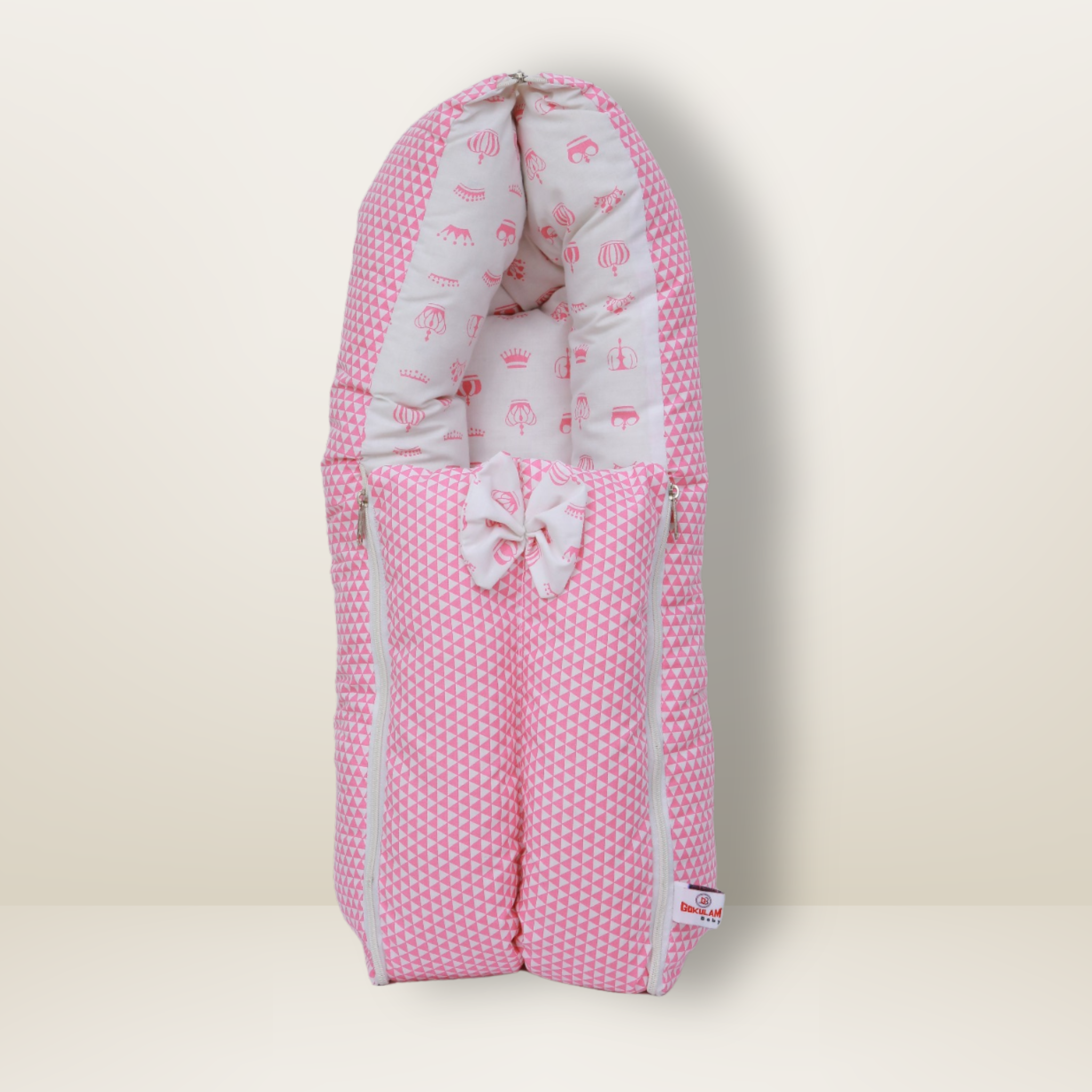 Bundle 1 | Pink | GB Comfy Net Bed and GB Swaddle Bed