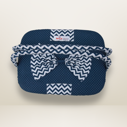 Bundle 6 | Blue | GB Swaddle Bed Luxe,GB Feeding Cushion,GB Dreamy Net Bed,GB Cocoon Bed Cradle,GB Pose Nest Bed and GB Baby Organizer