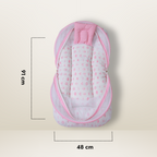 Bundle 3 | Pink | GB Cocoon Bed Cradle,GB Comfy Net Bed and GB Swaddle Bed
