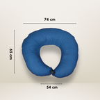 Bundle 6 | Blue | GB Swaddle Bed Luxe,GB Feeding Cushion,GB Dreamy Net Bed,GB Cocoon Bed Cradle,GB Pose Nest Bed and GB Baby Organizer