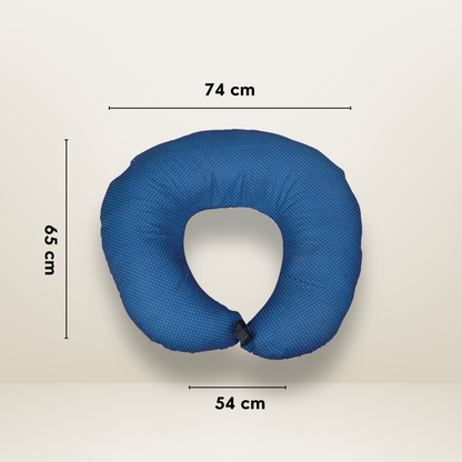 Bundle 6 | Blue | GB Swaddle Bed Luxe,GB Feeding Cushion,GB Dreamy Net Bed,GB Cocoon Bed Cradle,GB Pose Nest Bed and GB Baby Organizer