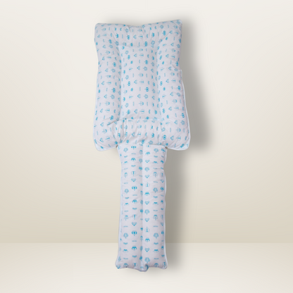 Bundle 3 | Sky Blue | GB Cocoon Bed Cradle,GB Comfy Net Bed and GB Swaddle Bed