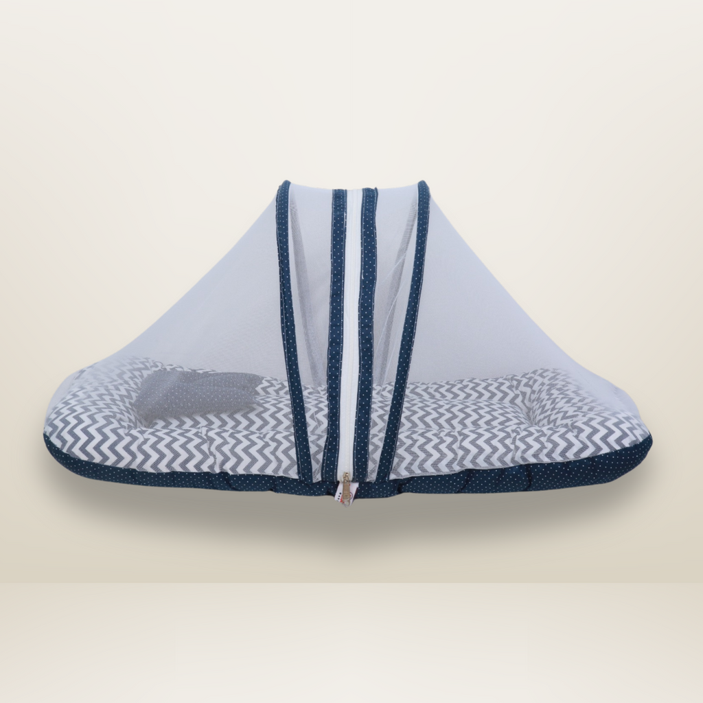 Bundle 1 |  Blue |  GB Comfy Net Bed and GB Swaddle Bed