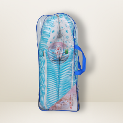 Bundle 3 | Sky Blue | GB Cocoon Bed Cradle,GB Comfy Net Bed and GB Swaddle Bed