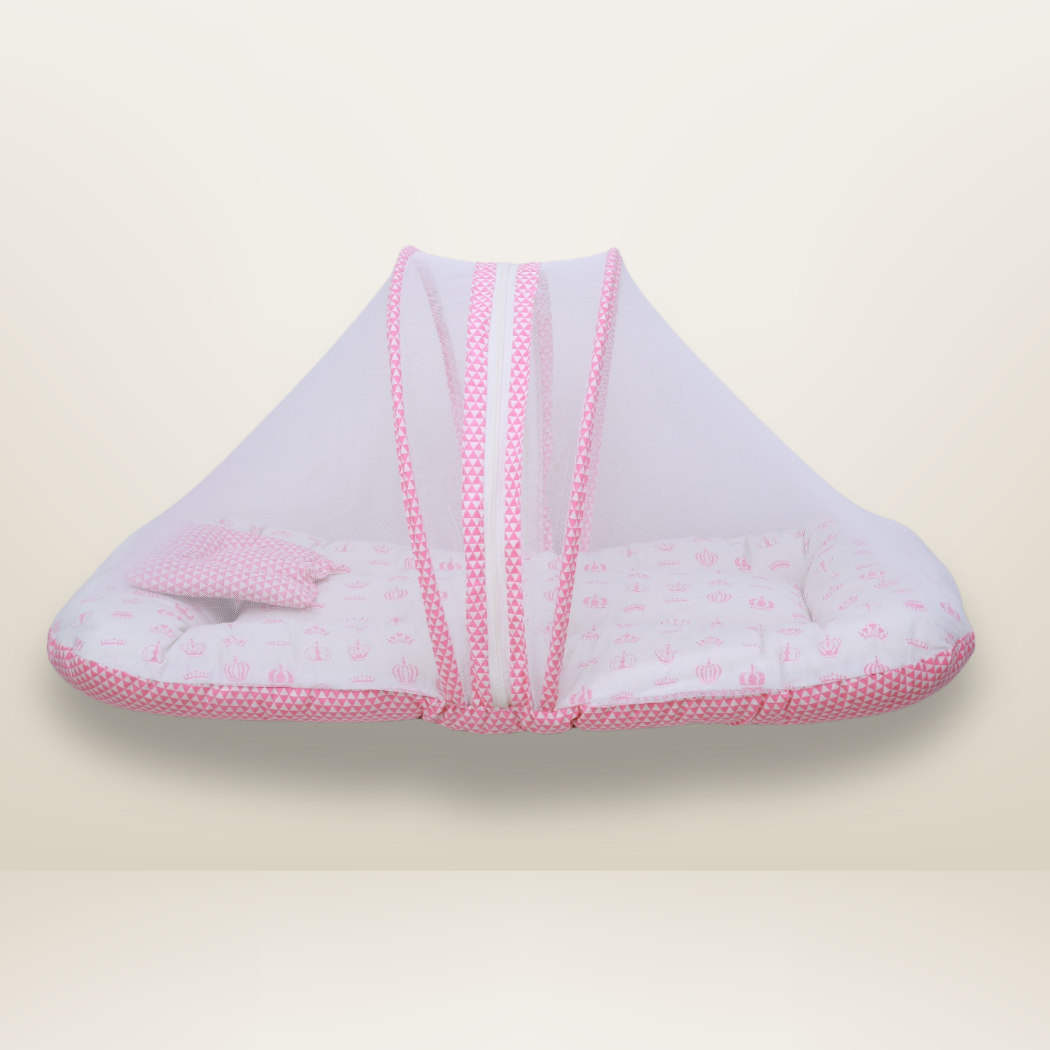 Bundle 3 | Pink | GB Cocoon Bed Cradle,GB Comfy Net Bed and GB Swaddle Bed