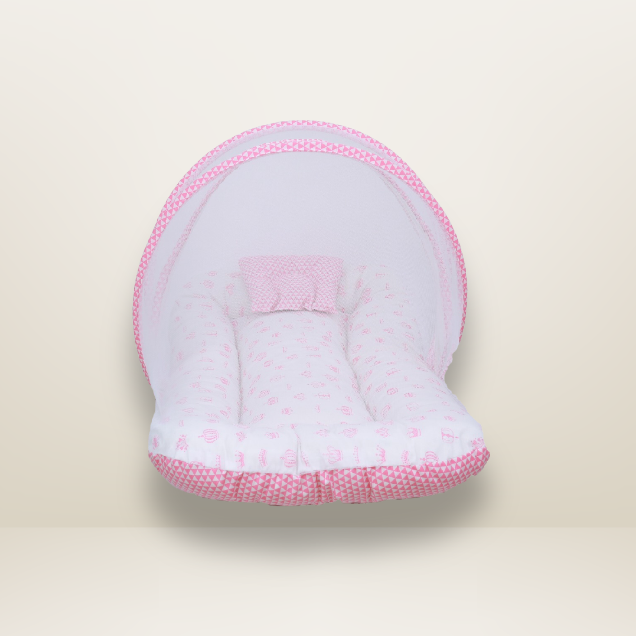 Bundle 3 | Pink | GB Cocoon Bed Cradle,GB Comfy Net Bed and GB Swaddle Bed
