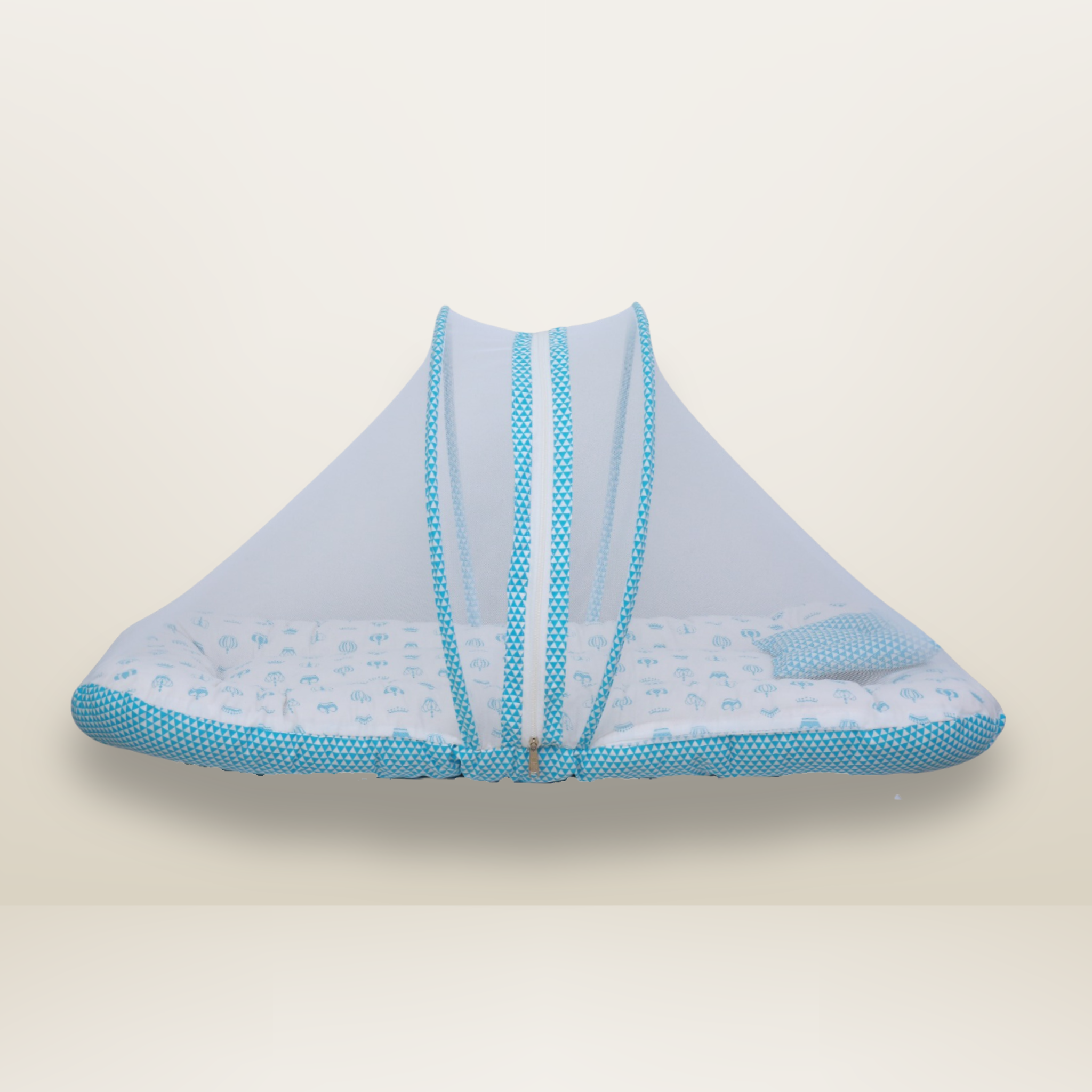 Bundle 1 | Sky Blue |  GB Comfy Net Bed and GB Swaddle Bed