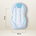 Bundle 3 | Sky Blue | GB Cocoon Bed Cradle,GB Comfy Net Bed and GB Swaddle Bed