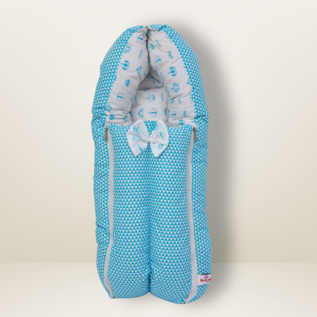 Bundle 1 | Sky Blue |  GB Comfy Net Bed and GB Swaddle Bed