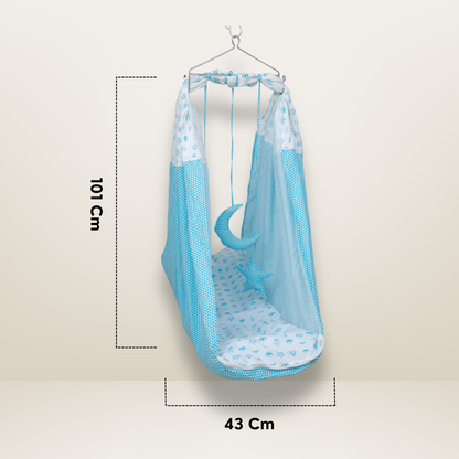 GB Cocoon Bed Cradle | Sky Blue