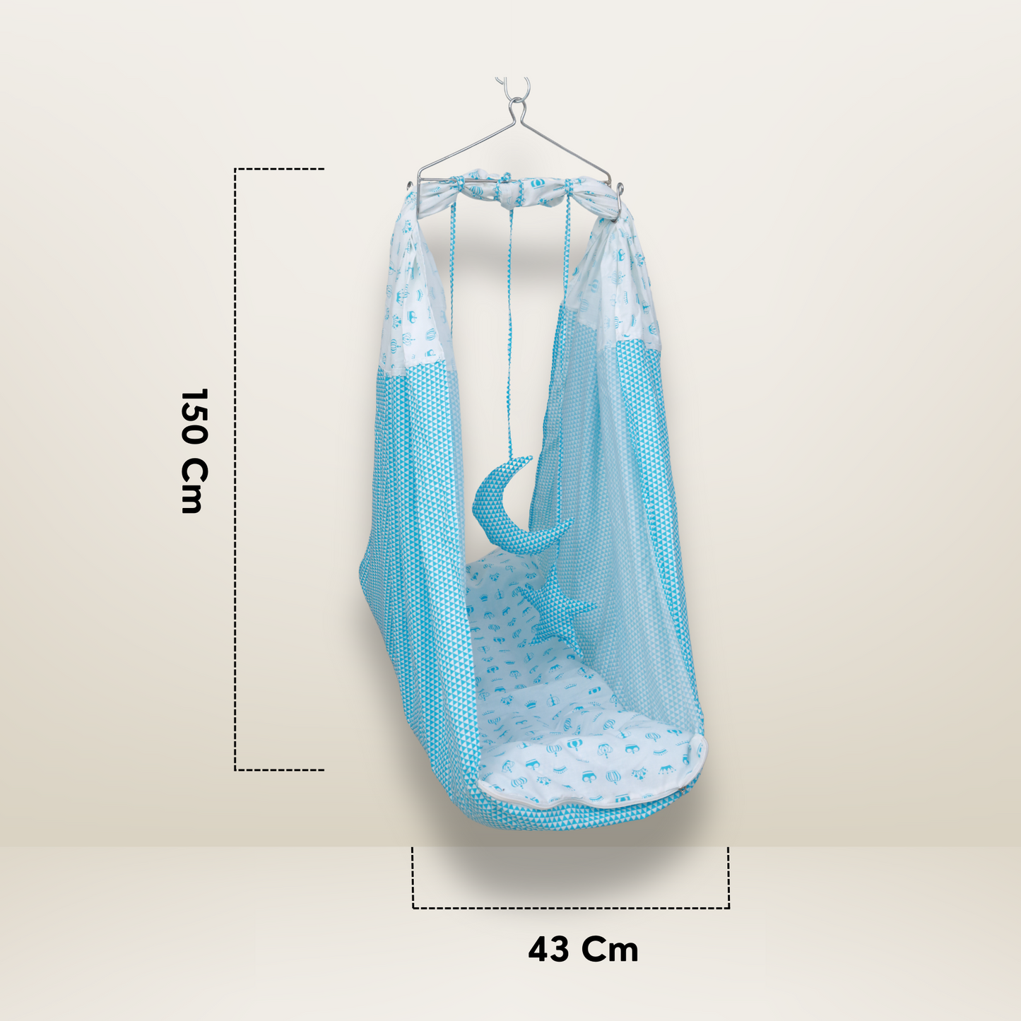 GB Cocoon Bed Cradle Set | Sky Blue