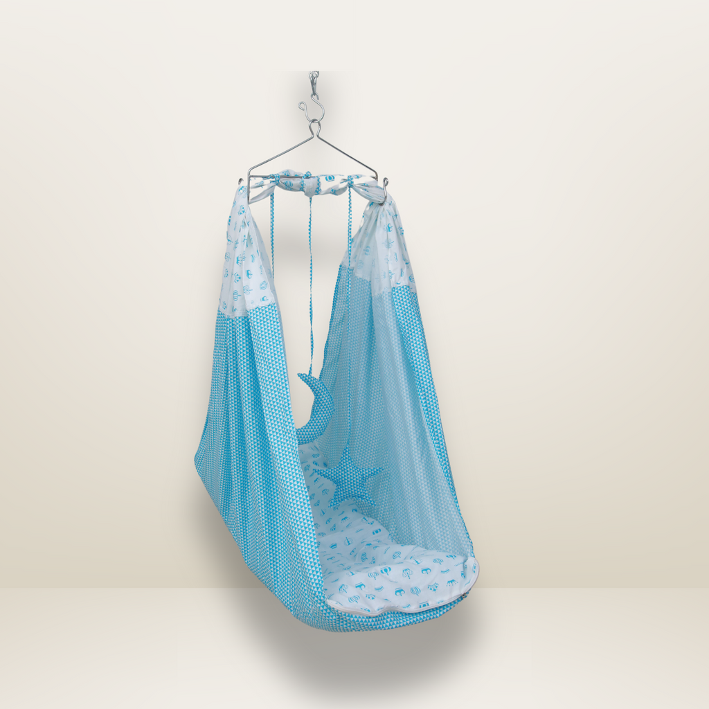 GB Cocoon Bed Cradle | Sky Blue