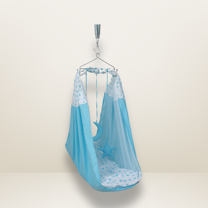 GB Cocoon Bed Cradle Set | Sky Blue