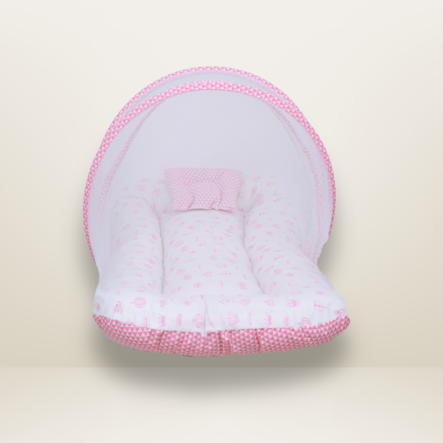 Bundle 1 | Pink | GB Comfy Net Bed and GB Swaddle Bed