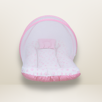 Bundle 1 | Pink | GB Comfy Net Bed and GB Swaddle Bed