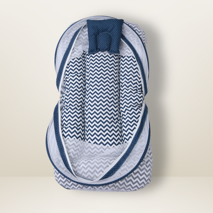 GB Comfy Net  Bed | (0-6 Month) | Blue